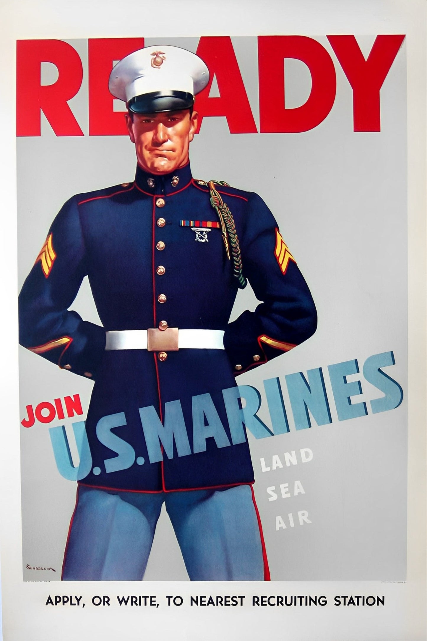 Ready Join US Marines